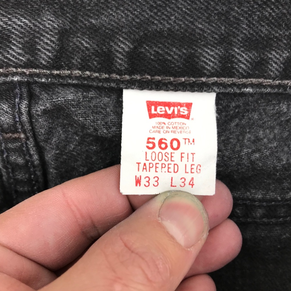 Vintage Levi’s 560 High Waist wedgie fit Jeans - Picture 8 of 8